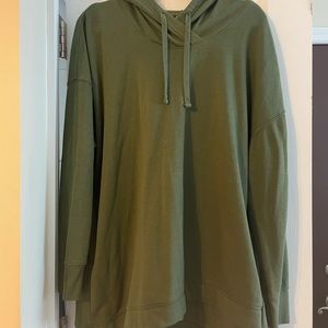 Olive green hoodie CLOSING CLOSET!! Make a BUNDLE! WILL ACCEPT ALL OFFERS!!